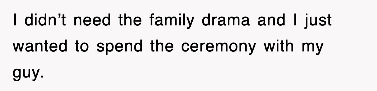 Bride Walks Out Of Her Own Wedding After Groom Smashes Cake In Her Face I didn’t need the family drama and I just wanted to spend the ceremony with my guy.