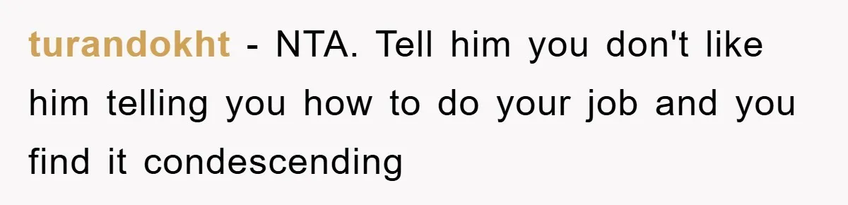 Lawyer Hides Her Wins From Husband After He Won't Stop 'Helping' turandokht - NTA. Tell him you don't like him telling you how to do your job and you find it condescending