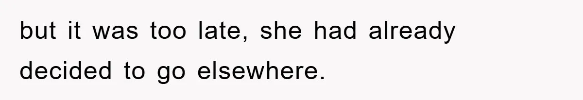Bar Landlord Kicks Out CEO Over Ice Removal, Entire Company Walks Out With Him but it was too late, she had already decided to go elsewhere.