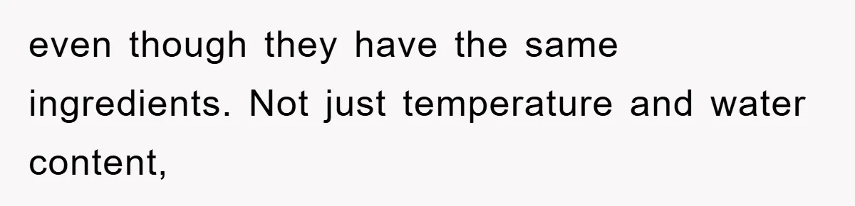 Bar Landlord Kicks Out CEO Over Ice Removal, Entire Company Walks Out With Him even though they have the same ingredients. Not just temperature and water content,