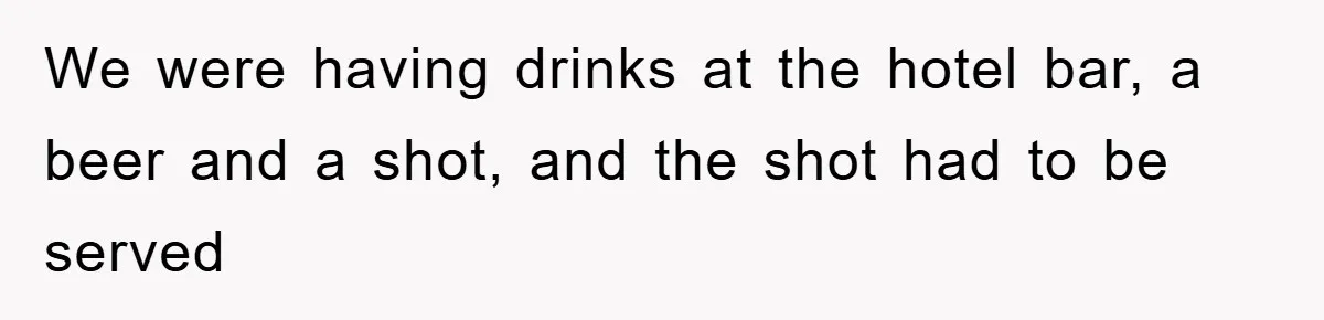 Bar Landlord Kicks Out CEO Over Ice Removal, Entire Company Walks Out With Him We were having drinks at the hotel bar, a beer and a shot, and the shot had to be served
