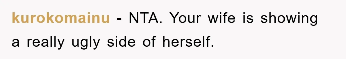 She Wanted A Free Trip To Paris, But Her Husband Refused To Tag Along On Her Brother’s Honeymoon kurokomainu − NTA. Your wife is showing a really ugly side of herself.
