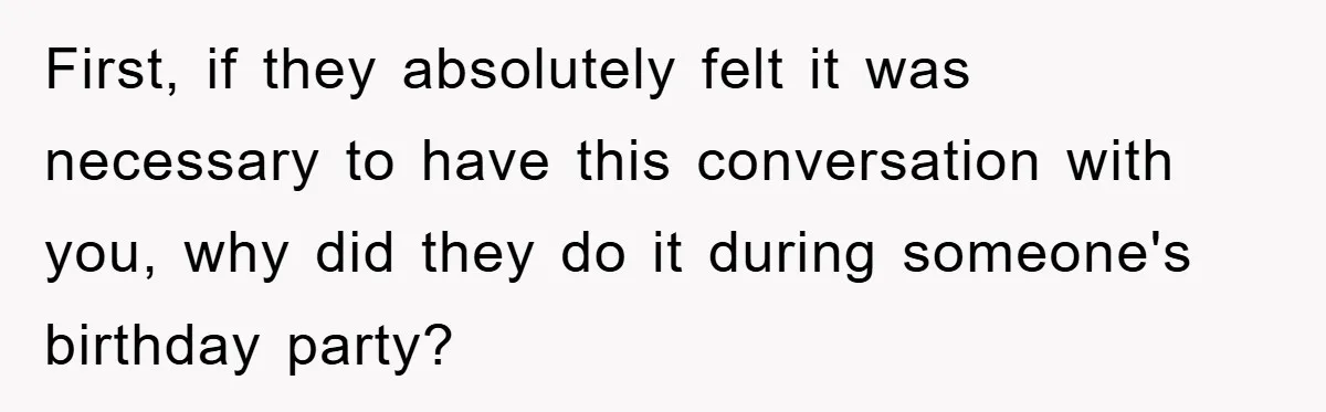 Family Shame His Girlfriend For “Not Wearing A Bra", He Said They Should Mind Their Own Business First, if they absolutely felt it was necessary to have this conversation with you, why did they do it during someone's birthday party?