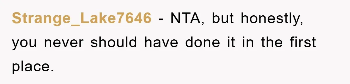 Daughter’s Misophonia Has Kept Mom Silent For Years, Now She Wants Her Voice Back, And It’s Causing A Rift Strange_Lake7646 − NTA, but honestly, you never should have done it in the first place.