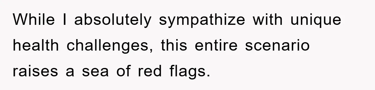 Daughter’s Misophonia Has Kept Mom Silent For Years, Now She Wants Her Voice Back, And It’s Causing A Rift While I absolutely sympathize with unique health challenges, this entire scenario raises a sea of red flags.