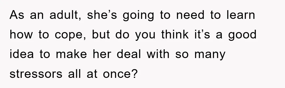 Daughter’s Misophonia Has Kept Mom Silent For Years, Now She Wants Her Voice Back, And It’s Causing A Rift As an adult, she’s going to need to learn how to cope, but do you think it’s a good idea to make her deal with so many stressors all at...