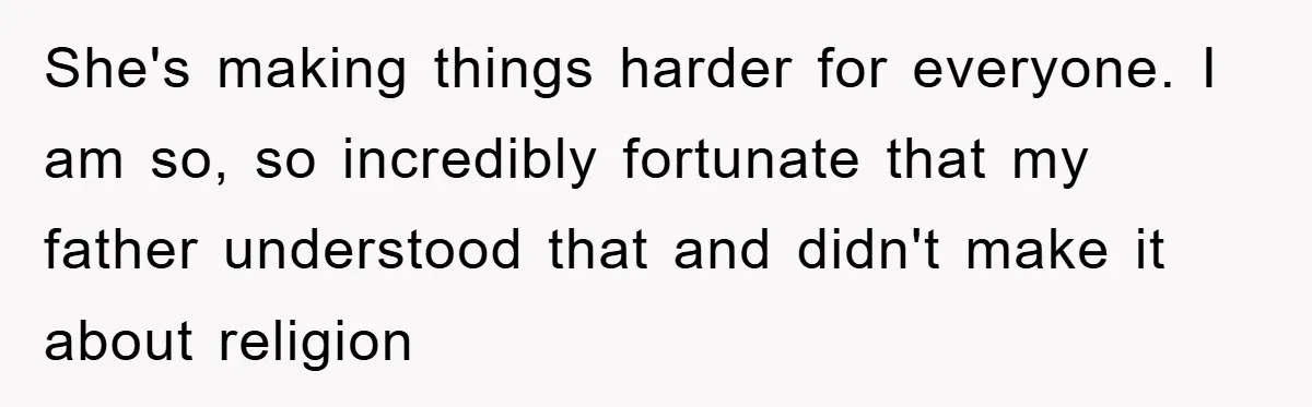 Atheist Wife Rants About Endless Hindu Festivals And Fears Husband "Brainwashing" Child Despite Knowing His Faith She's making things harder for everyone. I am so, so incredibly fortunate that my father understood that and didn't make it about religion