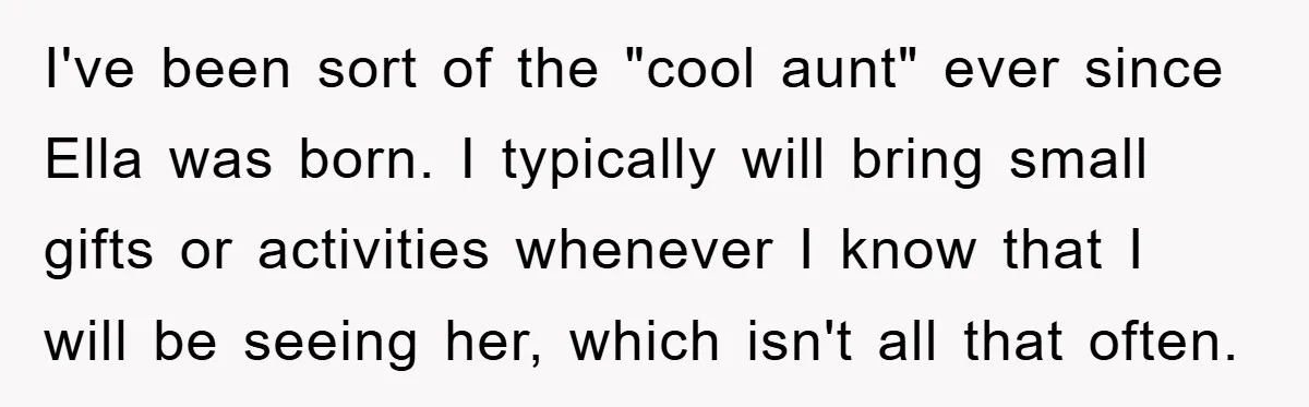 Friendship on the Rocks After Mom Demands Free 'Toys' from Small Business Owner I've been sort of the "cool aunt" ever since Ella was born. I typically will bring small gifts or activities whenever I know that I will be seeing her, which...