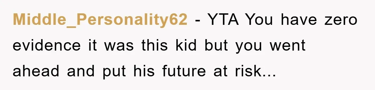 Parents Allow Teen Party, Then Scapegoat a Poor Kid When Drugs Appear Middle_Personality62 - YTA You have zero evidence it was this kid but you went ahead and put his future at risk...