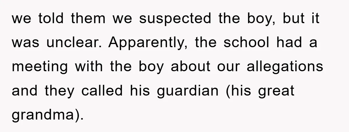 Parents Allow Teen Party, Then Scapegoat a Poor Kid When Drugs Appear we told them we suspected the boy, but it was unclear. Apparently, the school had a meeting with the boy about our allegations and they called his guardian (his great...