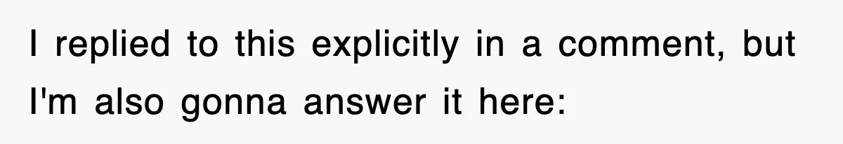 I replied to this explicitly in a comment, but I'm also gonna answer it here: