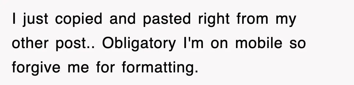 I just copied and pasted right from my other post.. Obligatory I'm on mobile so forgive me for formatting.