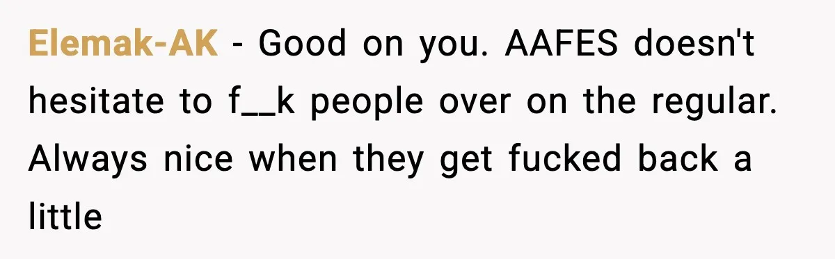"Apparently You’re Dead": Store Clerk Delivers The Most Unexpected Good News Ever Elemak-AK − Good on you. AAFES doesn't hesitate to f__k people over on the regular. Always nice when they get fucked back a little