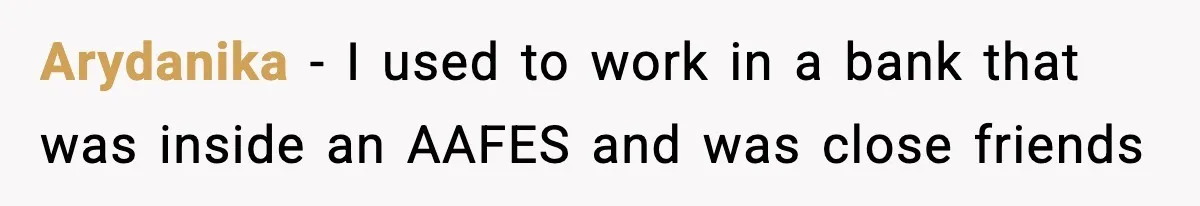 "Apparently You’re Dead": Store Clerk Delivers The Most Unexpected Good News Ever Arydanika − I used to work in a bank that was inside an AAFES and was close friends