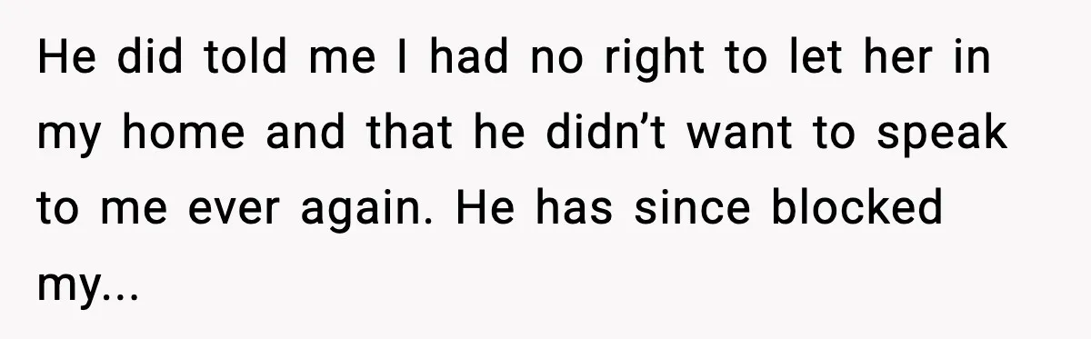 A Mother’s Painful Choice: Respect Her Addicted Son’s Boundary or Risk Losing Him Forever He did told me I had no right to let her in my home and that he didn’t want to speak to me ever again. He has since blocked my...