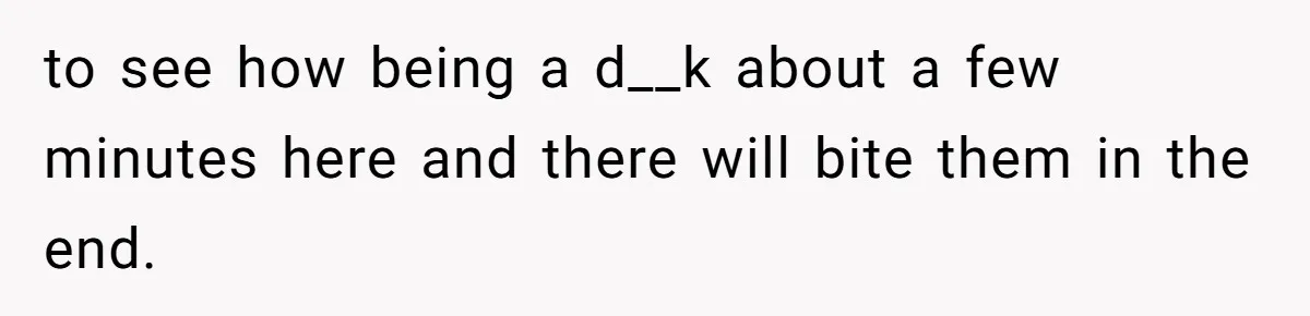 Injured Employee Silently Protests 60-Minute Lunch Break Time Policy, Outwits Clock-Watching Boss to see how being a d__k about a few minutes here and there will bite them in the end.