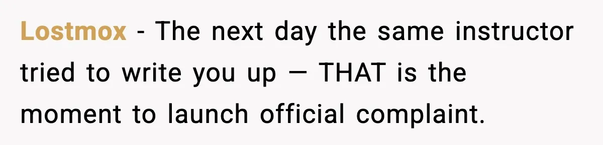 Fire-Academy Trainee Cuts Her Hair After Being Written Up For “Inappropriate” Style Lostmox - The next day the same instructor tried to write you up — THAT is the moment to launch official complaint.