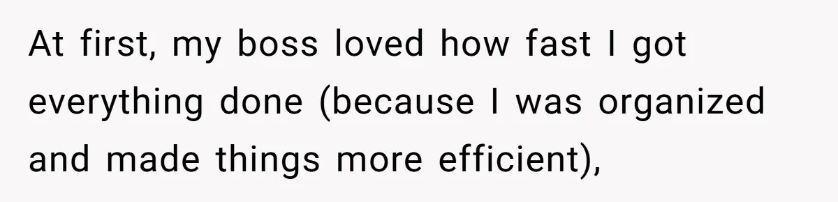 Micromanaging Boss Demands Exact Break Times, Employee Obeys Perfectly, The Whole System Backfires At first, my boss loved how fast I got everything done (because I was organized and made things more efficient),