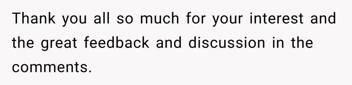 Thank you all so much for your interest and the great feedback and discussion in the comments.