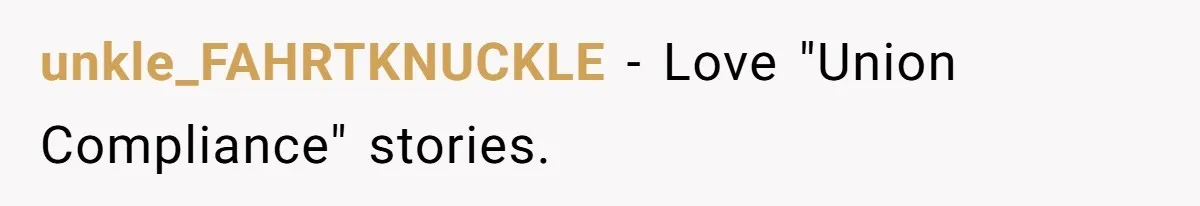 unkle_FAHRTKNUCKLE - Love "Union Compliance" stories.