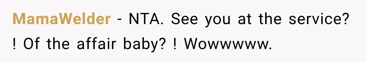 MamaWelder − NTA. See you at the service? ! Of the affair baby? ! Wowwwww.