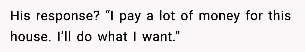 Seat for seat, decibel for decibel: how one quiet neighbor humbled a car bro His response? “I pay a lot of money for this house. I’ll do what I want.”