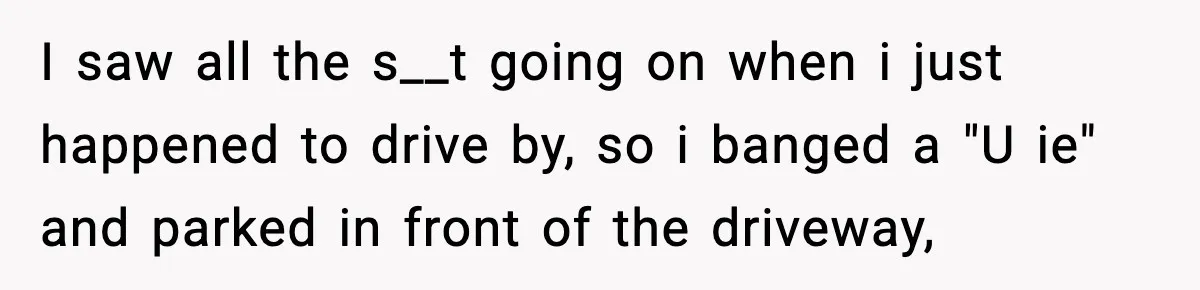 Thieves Try To Steal This Man's Car, But Somehow He “Steals” Their Stolen Honda Instead I saw all the s__t going on when i just happened to drive by, so i banged a "U ie" and parked in front of the driveway,