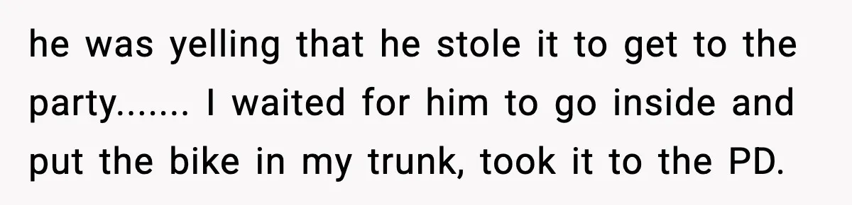 Thieves Try To Steal This Man's Car, But Somehow He “Steals” Their Stolen Honda Instead he was yelling that he stole it to get to the party....... I waited for him to go inside and put the bike in my trunk, took it to the...