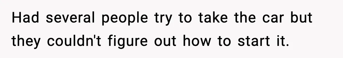 Thieves Try To Steal This Man's Car, But Somehow He “Steals” Their Stolen Honda Instead Had several people try to take the car but they couldn't figure out how to start it.