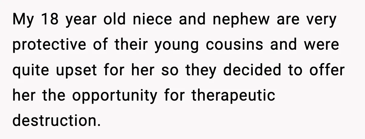 How This 9-Year-Old Turned A Necklace Into the Pettiest Revenge You’ve Ever Seen My 18 year old niece and nephew are very protective of their young cousins and were quite upset for her so they decided to offer her the opportunity for therapeutic...