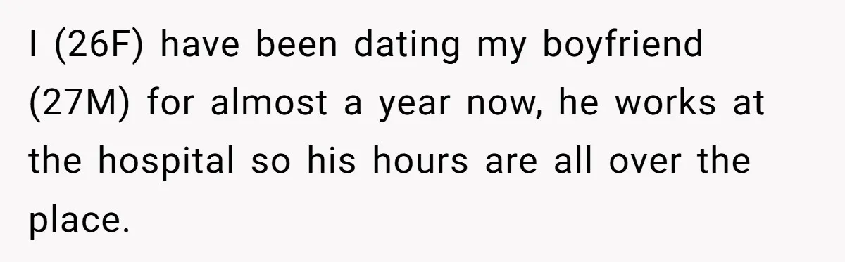 Friends Doubt Her Mystery Boyfriend Exists Until He Shows Up And Delivers A Lesson Nobody Asks For I (26F) have been dating my boyfriend (27M) for almost a year now, he works at the hospital so his hours are all over the place.