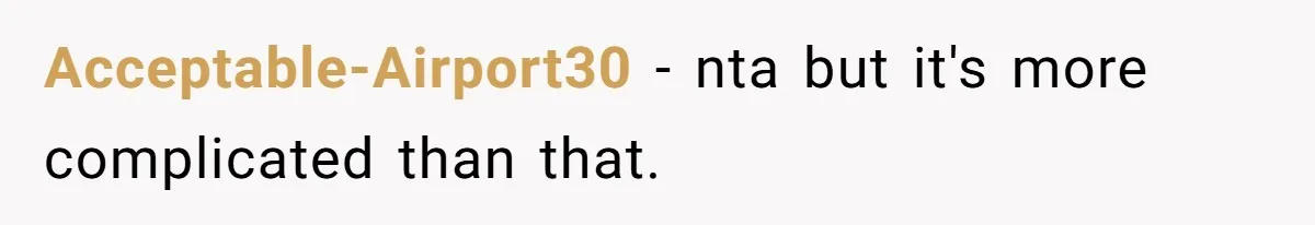 Acceptable-Airport30 − nta but it's more complicated than that.