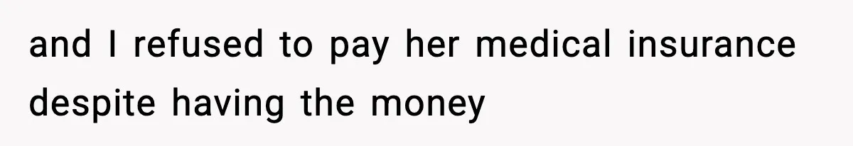 Man Refuses To Eat Girlfriend’s Cake After She Throws A Surprise Party And Disrespects His Mom’s Gift and I refused to pay her medical insurance despite having the money