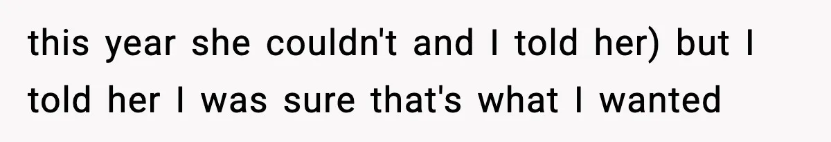Man Refuses To Eat Girlfriend’s Cake After She Throws A Surprise Party And Disrespects His Mom’s Gift this year she couldn't and I told her) but I told her I was sure that's what I wanted