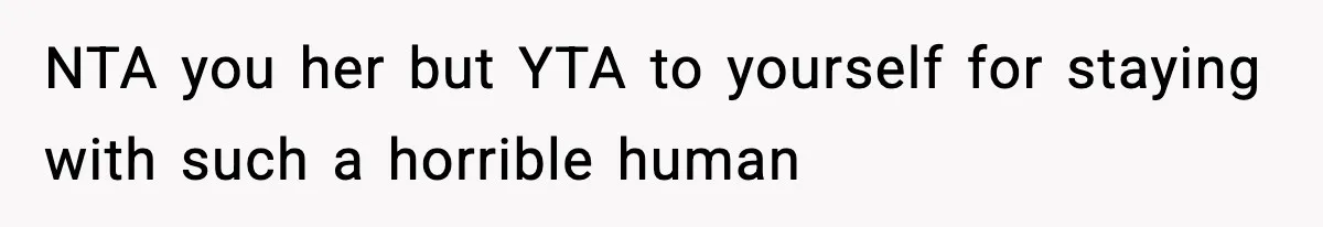 Man Refuses To Eat Girlfriend’s Cake After She Throws A Surprise Party And Disrespects His Mom’s Gift NTA you her but YTA to yourself for staying with such a horrible human