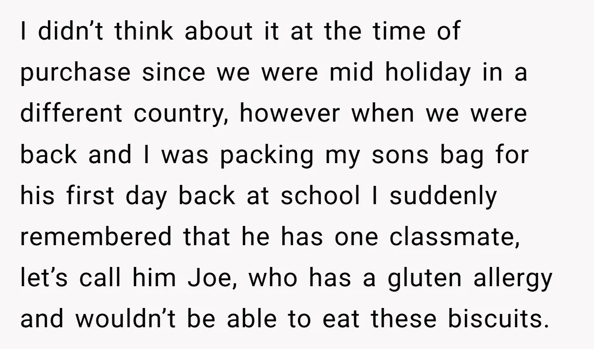 I didn’t think about it at the time of purchase since we were mid holiday in a different country, however when we were back and I was packing my sons...