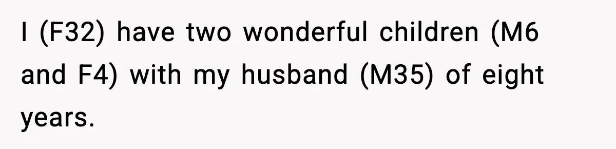 Mom Cuts Off Her Parents After They Mock Their Grandson’s “Exotic” Name I (F32) have two wonderful children (M6 and F4) with my husband (M35) of eight years.