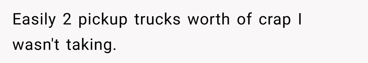 Tenant Evicted Without Cause, Leaves Landlord With $400 Trash Bill In Epic Revenge Easily 2 pickup trucks worth of crap I wasn't taking.