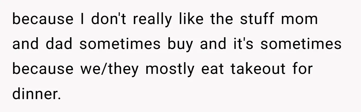 She Turned Her Neighbor’s Parking Nightmare Into a Feathered Revenge Saga because I don't really like the stuff mom and dad sometimes buy and it's sometimes because we/they mostly eat takeout for dinner.