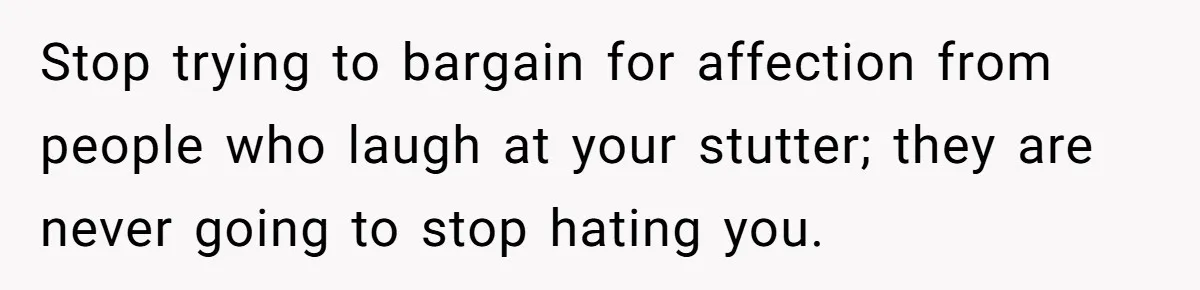 She Turned Her Neighbor’s Parking Nightmare Into a Feathered Revenge Saga Stop trying to bargain for affection from people who laugh at your stutter; they are never going to stop hating you.