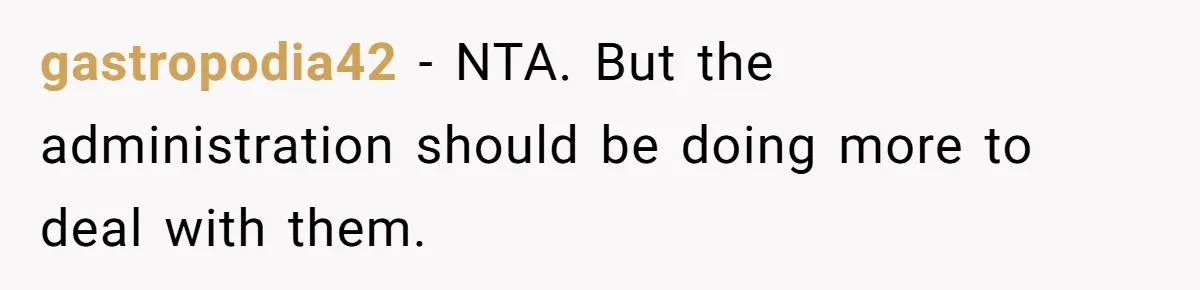 gastropodia42 − NTA. But the administration should be doing more to deal with them.