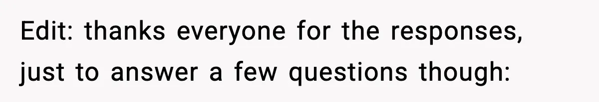 Brother Gets Kicked Out After Letting His Pregnant Sister-in-Law Shovel Snow Edit: thanks everyone for the responses, just to answer a few questions though: