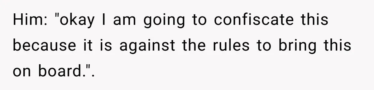 Airport Guard Tries To “Confiscate” Woman’s Empty Bottle For Himself, She Outsmarts Him And Leaves Him Fuming Him: "okay I am going to confiscate this because it is against the rules to bring this on board.".