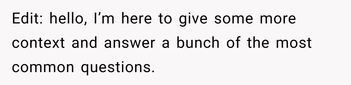Edit: hello, I’m here to give some more context and answer a bunch of the most common questions.