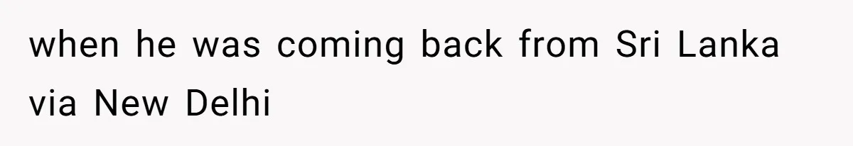 Airport Guard Tries To “Confiscate” Woman’s Empty Bottle For Himself, She Outsmarts Him And Leaves Him Fuming when he was coming back from Sri Lanka via New Delhi