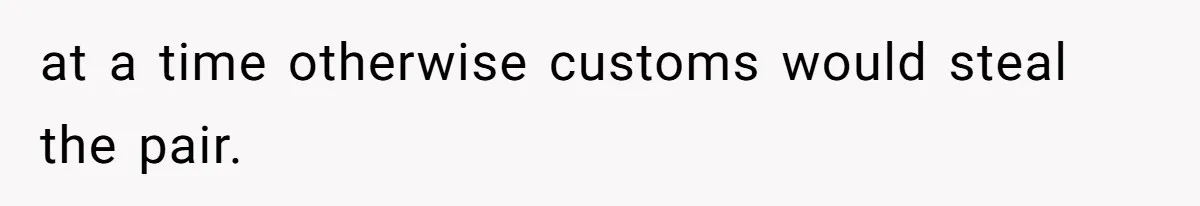 Airport Guard Tries To “Confiscate” Woman’s Empty Bottle For Himself, She Outsmarts Him And Leaves Him Fuming at a time otherwise customs would steal the pair.