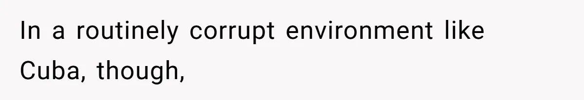 Airport Guard Tries To “Confiscate” Woman’s Empty Bottle For Himself, She Outsmarts Him And Leaves Him Fuming In a routinely corrupt environment like Cuba, though,