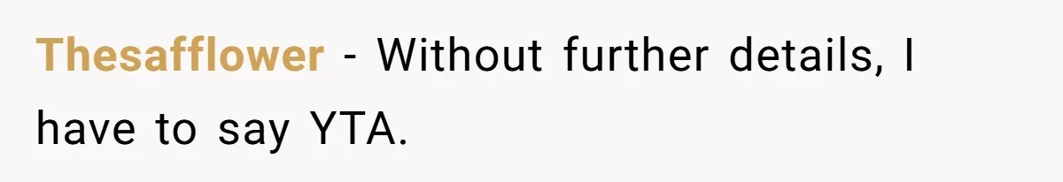 Man Told His Wife She’s Not A Princess, Was He Wrong For Saying That? Thesafflower − Without further details, I have to say YTA.