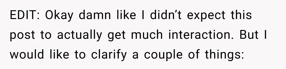 EDIT: Okay damn like I didn’t expect this post to actually get much interaction. But I would like to clarify a couple of things: