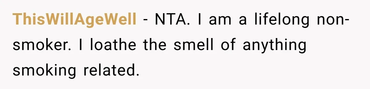 Man Refused To Take A Smelly Co-Worker To The Airport, And Now Everyone Thinks He’s The Jerk ThisWillAgeWell − NTA. I am a lifelong non-smoker. I loathe the smell of anything smoking related.